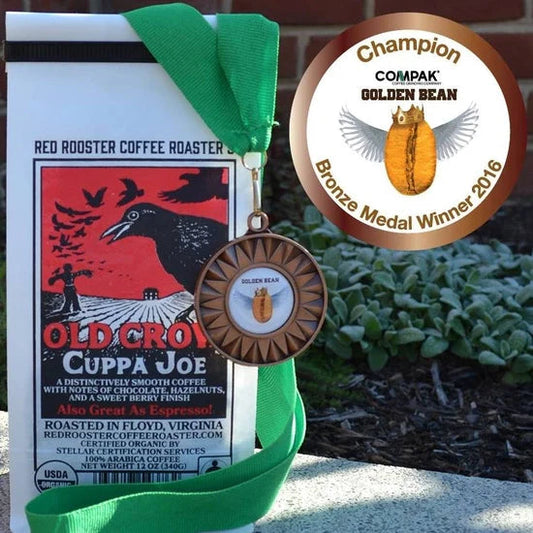 Organic Old Crow Cuppa Joe Specialty Espresso Coffee