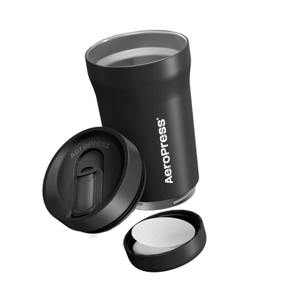 AeroPress Travel Coffee Tumbler - Stainless Steel Double Wall Coffee Mug Set