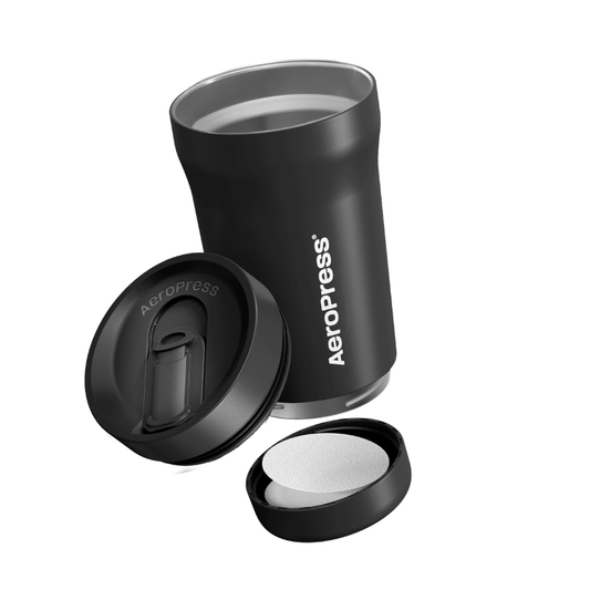 AeroPress Travel Coffee Tumbler - Stainless Steel Double Wall Coffee Mug Set