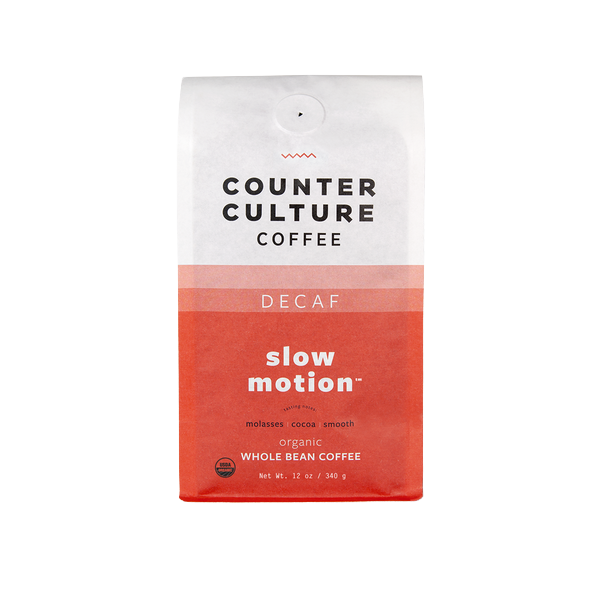 Slow Motion - Decaf 12 oz Specialty Espresso Coffee