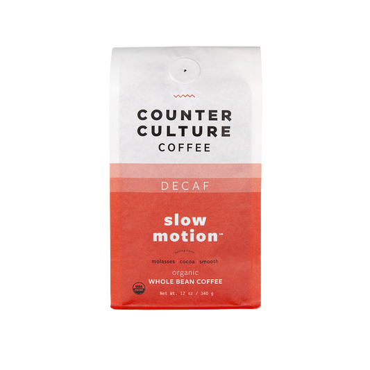 Slow Motion - Decaf 12 oz Specialty Espresso Coffee