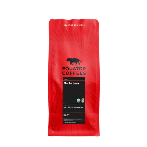 Mocha Java Fair Trade Organic 2 lb Fresh Roasted Coffee Blend