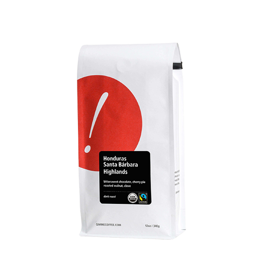 Honduras Santa Barbara Highlands Dark Org FT 12 oz Fresh Roasted Specialty Coffee