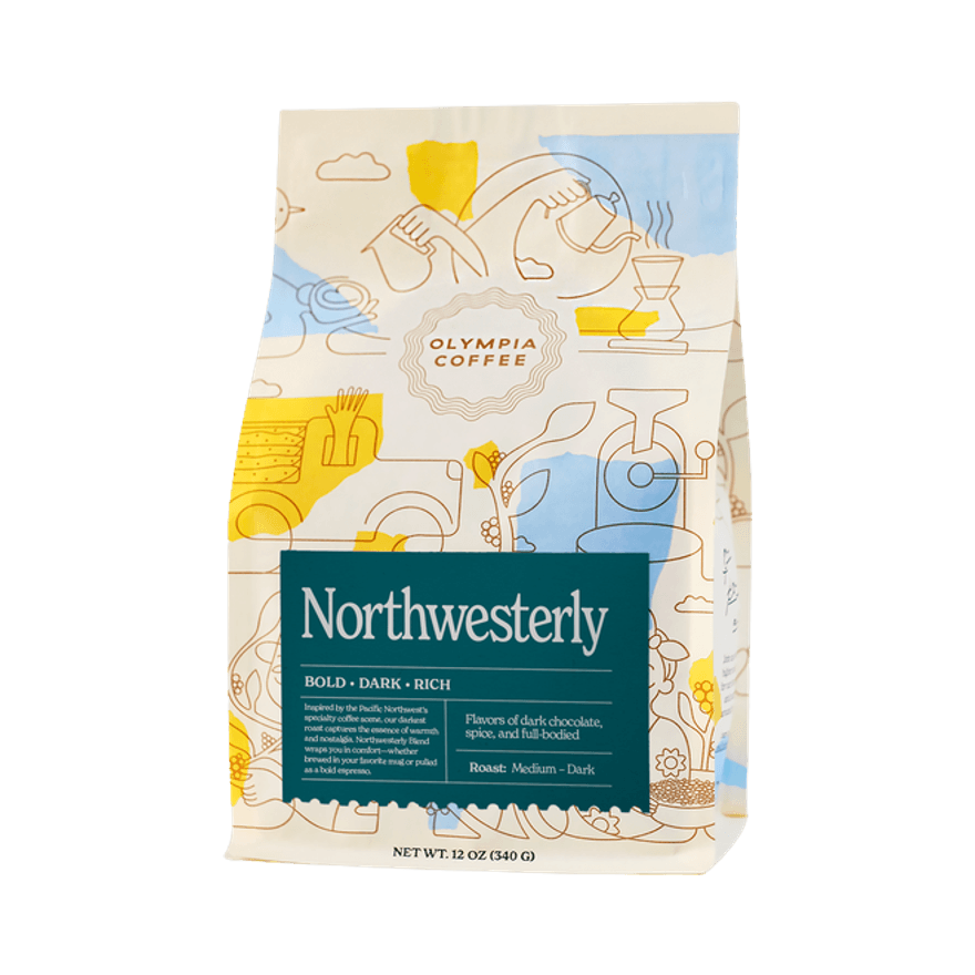 Northwesterly Blend 12 oz Specialty Espresso Coffee