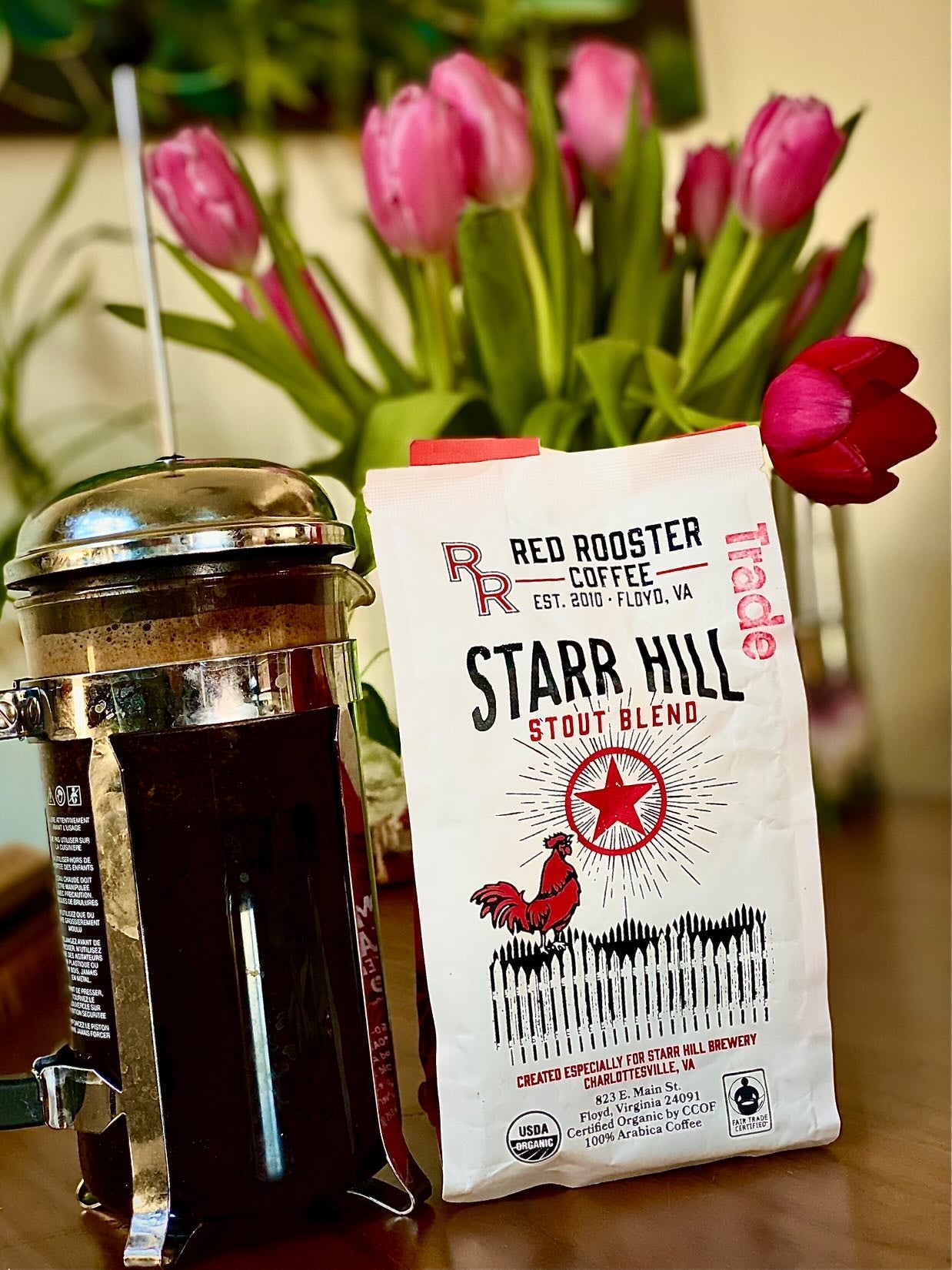 Organic Starr Hill Stout Blend Fresh Roasted Coffee Blend