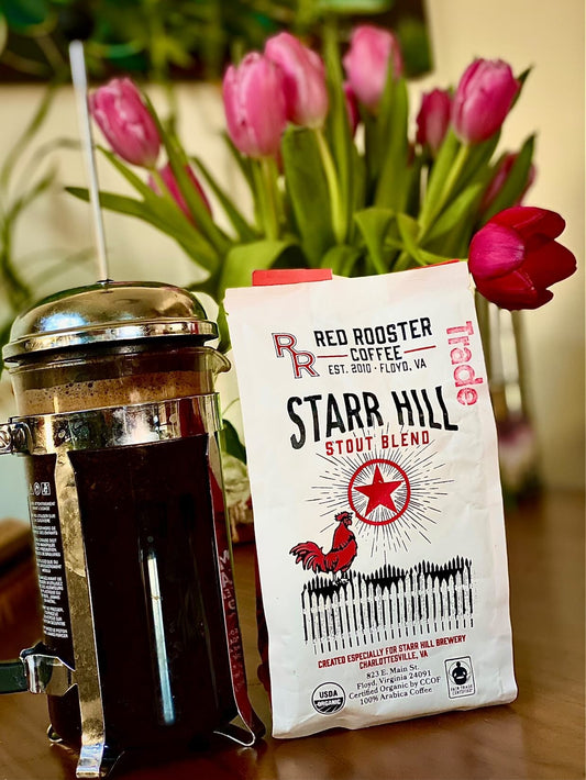 Organic Starr Hill Stout Blend Fresh Roasted Coffee Blend