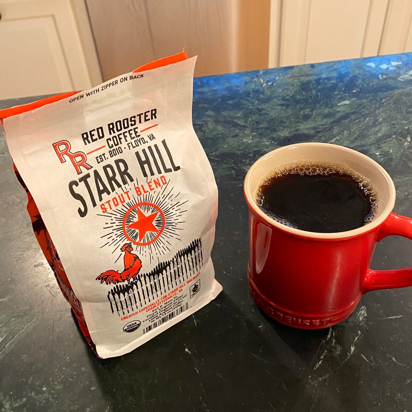 Organic Starr Hill Stout Blend Fresh Roasted Coffee Blend